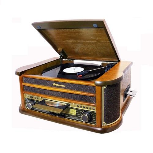 Roadstar HIF-1899 Retro Design Stereoanlage - TV-Grawe - TV Fernseher