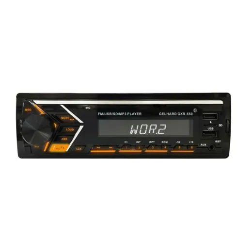 Autoradio mit Blende kompatibel mit Renault Megane I Megane Scenic I schwarz