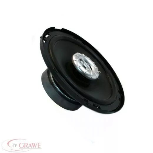 2-Wege Einbaulautsprecher 720 Watt 165mm DIN Einbaumass nur 54mm Einbautiefe Neu