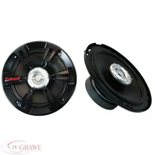 2-Wege Einbaulautsprecher 720 Watt 165mm DIN Einbaumass nur 54mm Einbautiefe Neu