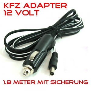 KFZ-Adapter 12V DC Zigarettenanzünder-Kabel für 12 Volt TV-Geräte