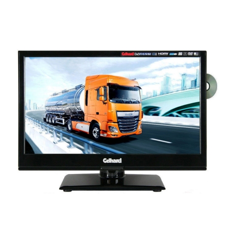 Gelhard GTV1682PVR LED-TV 15,6 Zoll Fernseher DVD DVB-S2-T2-C Full HD 12V/24V/230V
