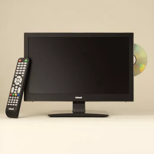 Gelhard GTV1682PVR LED-TV 15,6 Zoll Fernseher DVD DVB-S2-T2-C Full HD 12V/24V/230V