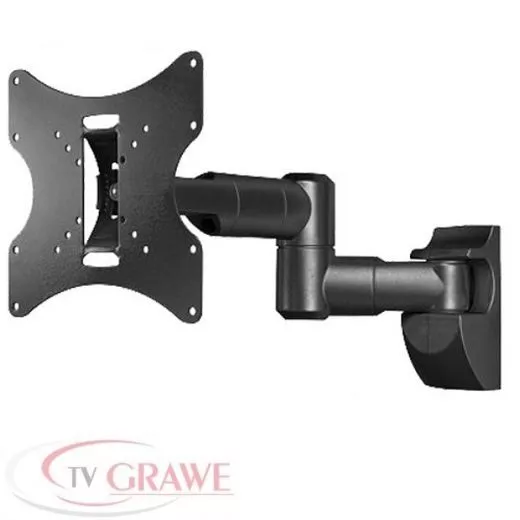 Fernseh Wandhalter Wandhalterung LCD TV 16 - 26 Zoll Schwarz