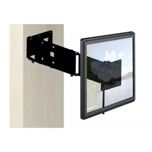 Caratec Flex CFW305S TV-Wandhalter mit drei Drehpunkten Farbe: Schwarz