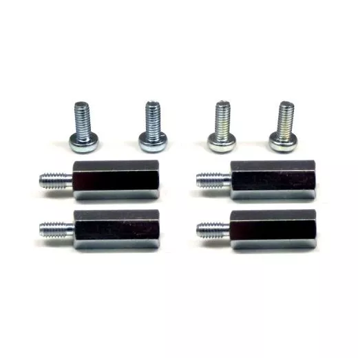 Distanzbolzen / Abstandshalter fr TV-Montage zwischen Fernsehgert + Wandhalter