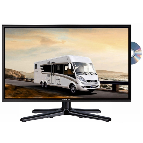 Reflexion LDDW240+ LED Fernseher 23.6 Zoll TV DVB-S2 / C /T2 DVD, 12Volt 230 Volt