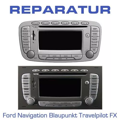 Reparatur Ford Navigation Blaupunkt Travelpilot FX defekt ? ... wir reparieren
