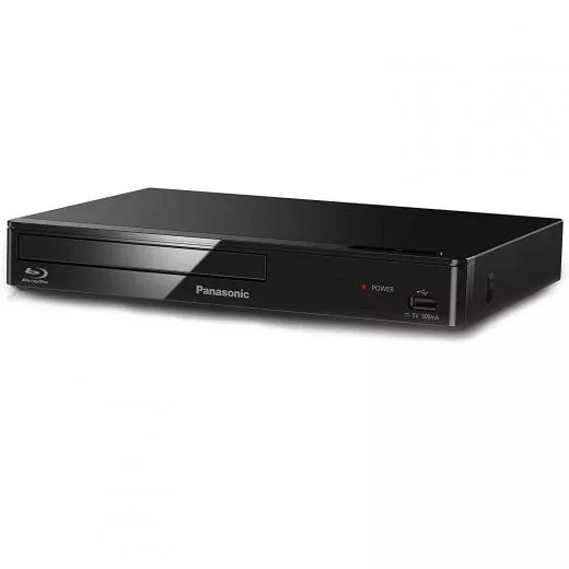 Panasonic Blu-ray Player schwarz mit HDMI, USB, 12 Volt &230 Volt f�r Wohnmobil, Camping