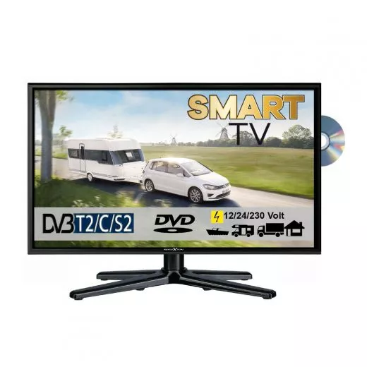 Reflexion LDDW19i+ LED Smart TV mit DVD und DVB-S2 /C/T2 fr 12V/24V u. 230 Volt WLAN