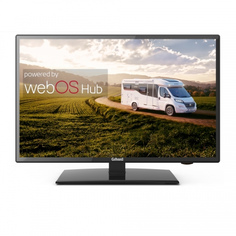 Gelhard GTV2255 LED Smart TV mit DVD und Bluetooth DVB-S2/C/T2 für 12V u. 230Volt WLAN Full HD