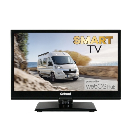 Gelhard Smart TV GTV1625 LED TV 16Zoll Full HD Fernseher 12/24/230V WLAN