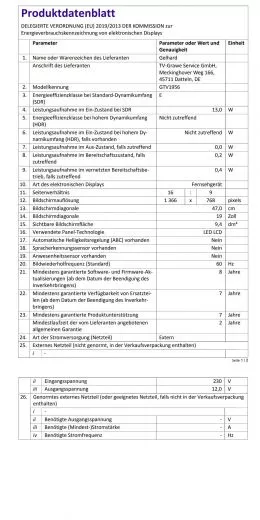 Gelhard GTV1956 + Soundbar LED Smart TV mit DVD und Bluetooth DVB-S2/C/T2 f�r 12V u. 230Volt WLAN