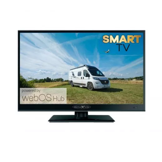 REFLEXION LEDW16iBT LED-Fernseher (40,00 cm/16 Zoll, Full HD, Smart-TV, DC IN 12 Volt / 24 Volt - Netzteil 230V)