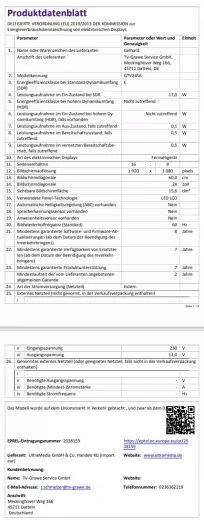 Gelhard GTV2456 LED Smart TV (webOS) mit DVD und Bluetooth DVB-S2/C/T2 fr 12V u. 230Volt WLAN Full HD