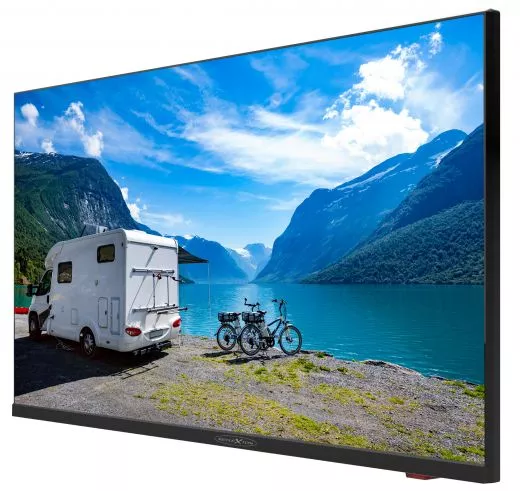 Reflexion LDDX24iBT_Black Smart TV mit int. DVD-Laufwerk fr Caravan 12/24/230 Volt