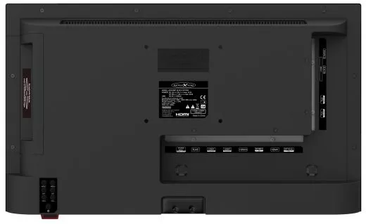 Reflexion LDDX24iBT_Black Smart TV mit int. DVD-Laufwerk fr Caravan 12/24/230 Volt