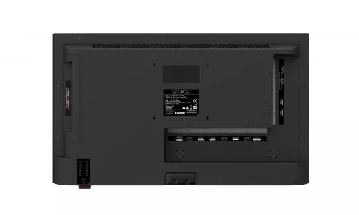 REFLEXION LDDX32IBT_Black mit Standfu� Smart LED Fernseher webOSHub, 80 cm/32 Zoll, Rahmenloser Camping/Boot/LKW TV, 12/24/230 Volt, Full HD, Bluetooth, WLAN