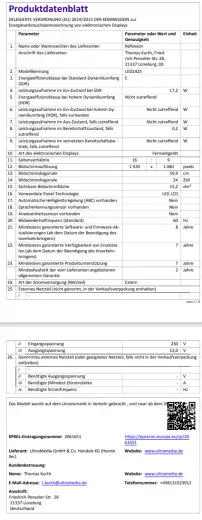 REFLEXION LED2425 LED Fernseher, 60 cm / 24 Zoll, Wohnwagen/Wohnmobil/Camping/Caravan/Boot/LKW TV, 12/230 Volt, Full HD, Triple Tuner, mit DVB-T2HD, DVB-S2, DVB-C, CI+Slot und Aufnahmefunktion (PVR)
