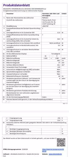 Reflexion LDD27iBT 27Zoll, Full HD, Smart TV mit DVD-Laufwerk und LG webOSHub