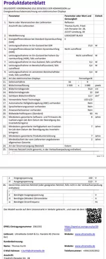 Reflexion LED19iBT 19Zoll, HD Ready, Smart TV mit LG webOSHub (DVB-T2/S2/C, HDMI, CI+, Bluetooth, WLAN, 12V/230V)