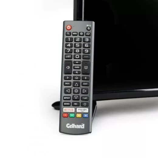 Gelhard GTV2210 LED Smart TV WebOS und Bluetooth DVB-S2/C/T2 f�r 12V u. 230Volt WLAN Full HD + PVR