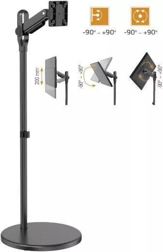 Reflexion LEDA24OSBT Smart LED Akku Fernseher powered by webOSHub, 60 cm/24 Zoll, Camping/Wohnmobil/Wohnwagen/Boot/LKW TV, USB Typ-C DC 12V Input, 230V, Full HD, Triple Tuner, Bluetooth (mit Standfu�)