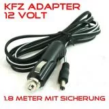KFZ-Adapter 12V DC Zigarettenanznder-Kabel fr 12 Volt TV-Gerte