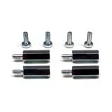 Distanzbolzen / Abstandshalter fr TV-Montage zwischen Fernsehgert + Wandhalter