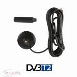 DVB-T/T2 Aktive Antenne mit Verstrker DVB-T2 Zimmer Stabantenne