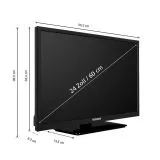 Telefunken T24X820 mobile Smart TV 24 Zoll DVB/S/S2/T2/C 12/230 Volt