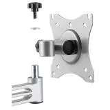 Fernseher / Monitor Wandhalterung - Schwenkarm mit zwei Gelenken - bis 32 Zoll - Verriegelbar