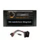 AUTORADIO mit UKW/RDS USB SD MP3 Bluethooth kompatibel mit Ford Fiesta, Focus,C-Max,Transit, S-Max, Galaxy