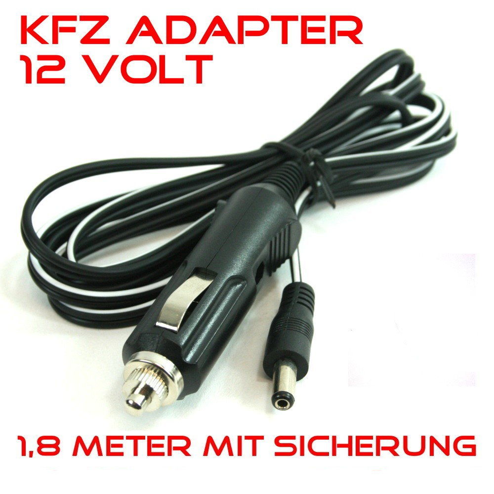 KFZ-Adapter 12V DC Zigarettenanzünder-Kabel für 12 Volt TV-Geräte | eBay