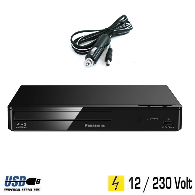 Panasonic Blu-ray Player mit HDMI, USB, 12Volt 12 Volt Tv With Blu Ray Player