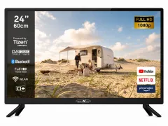 Reflexion LED241IBTZ 24 Zoll Smart TV – Full HD Fernseher mit Tizen, WLAN & Bluetooth f�r Wohnmobil, Caravan und Camper
