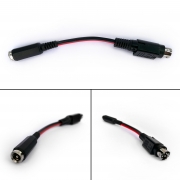 Adapter Kabel Rundhohlstecker 5,5x2,1mm auf 4 Pin Gerätestecker