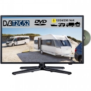 Gelhard GTV2282PBT LED 22 Zoll Wide Screen TV DVD DVB/S/S2/T2/C 12/24/230 Volt
