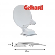 Gelhard Car SAT- 65 Anlage mit  vollautomatischem Satelliten  System