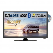 Gelhard GTV2255 LED Smart TV mit DVD und Bluetooth DVB-S2/C/T2 fr 12V u. 230Volt WLAN Full HD