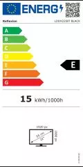 Reflexion LDDX22iBT_Black Smart TV mit int. DVD-Laufwerk fr Caravan 12/24/230 Volt