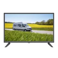 REFLEXION LED2425 LED Fernseher, 60 cm / 24 Zoll, Wohnwagen/Wohnmobil/Camping/Caravan/Boot/LKW TV, 12/230 Volt, Full HD, Triple Tuner, mit DVB-T2HD, DVB-S2, DVB-C, CI+Slot und Aufnahmefunktion (PVR)