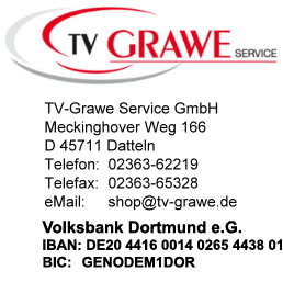TV-Grawe - TV Fernseher mit 12/24 Volt Anschluss fr Wohnmobil, Caravan, LKW und Boot